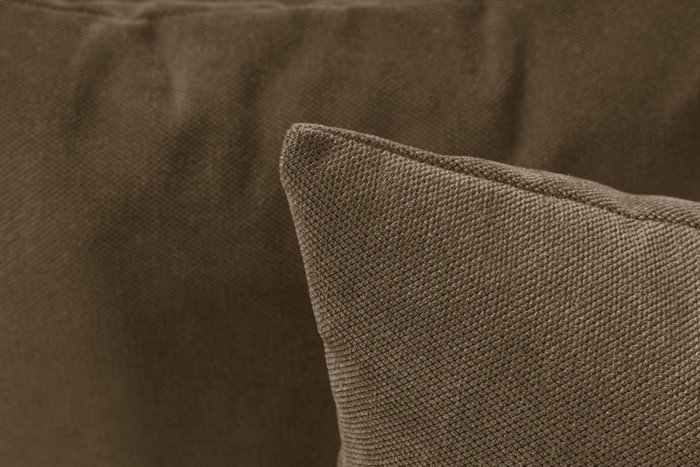Atelier Del Sofa Sora Sofá Esquinero con Pouf - Marrón Atelier Del Sofa Sora Sofá Esquinero con Pouf - Marrón